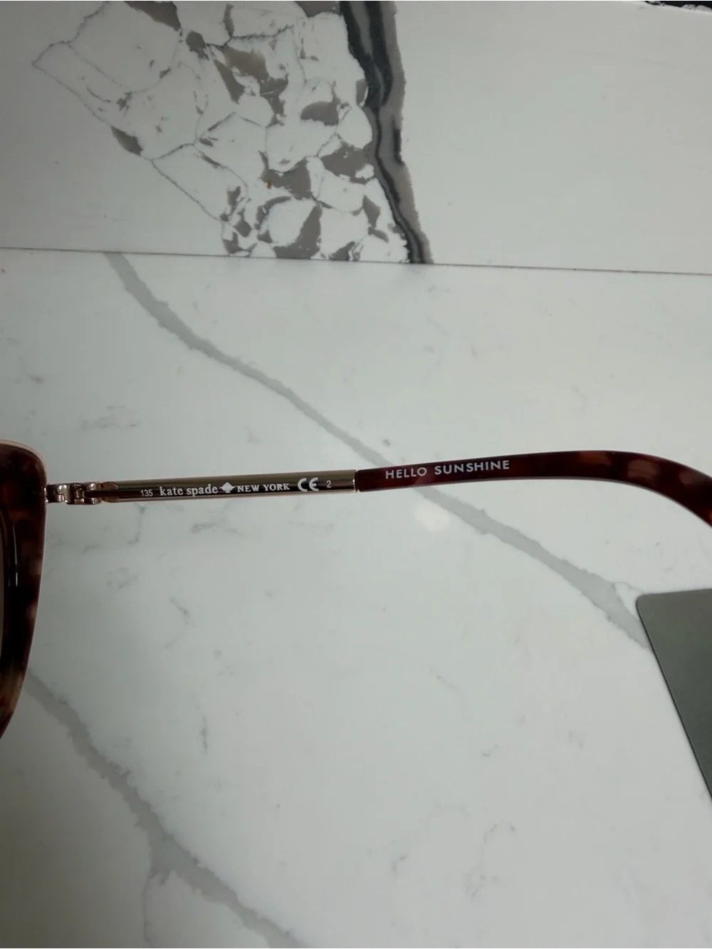 Kate Spade KANDIS Tortoiseshell Oversized Sunglasses